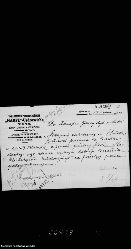 Obraz 13 z jednostki "[Leczenie uzdrowiskowe]"