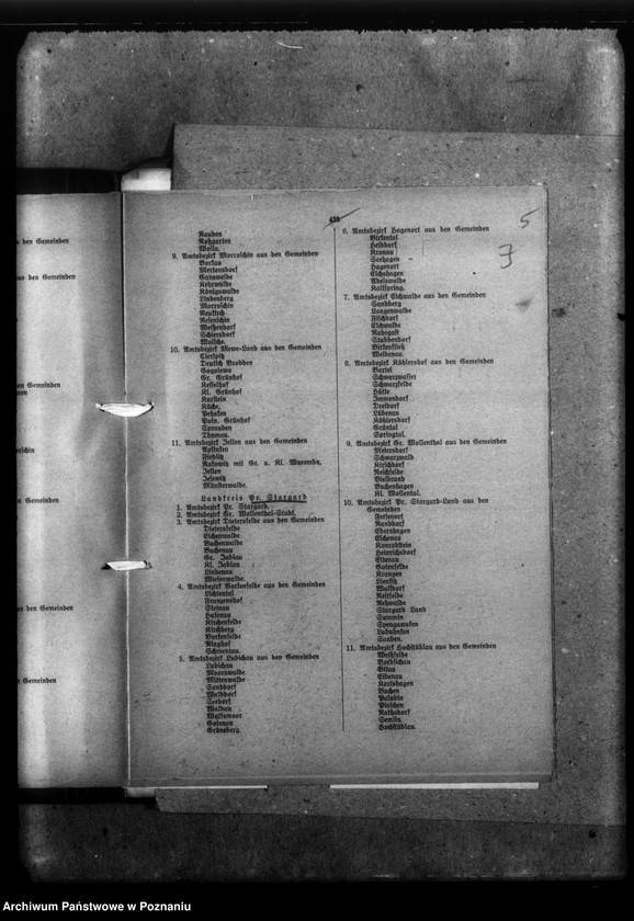 Obraz 9 z jednostki "Schriftwechsel mit den Kreisen aus Ostund Westpreussen - w sprawie Niemców, którzy zginęli w 1939 roku"