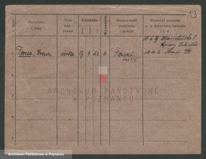 Obraz 13 z jednostki "Otocki - Owczarz"