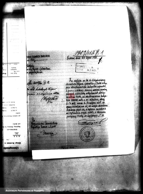 Obraz 5 z jednostki "Sprawy budowlane majętności Wijewo"