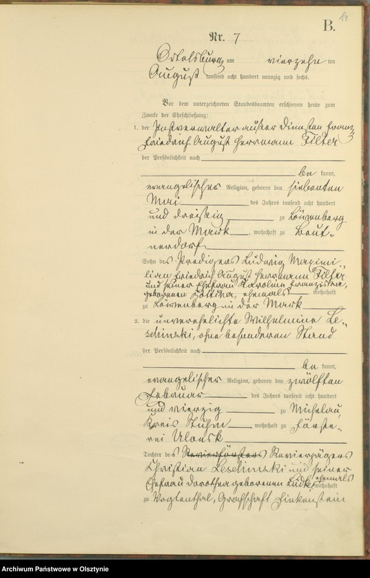 image.from.unit.number "Heiraths-Haupt-Register Nr 1 - 17"