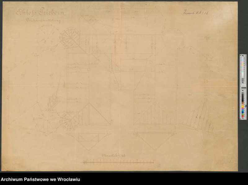 image.from.unit.number "Schloss Prieborn. Dachausmittelung"