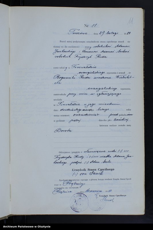 image.from.unit.number "Ksiega urodzeń Nr 1 - 50,1 - 43,1 - 54,1 - 49 /brak 1884,i 1 - 51 /przepisana w języku polskim z oryginału niemieckiego w dniach 10.06.- 24.06.1950/"
