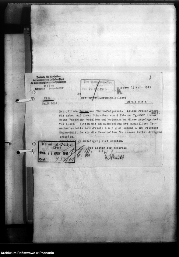 Obraz 7 z jednostki "Frieda Lange - Thorn Lüd (Toruń)"