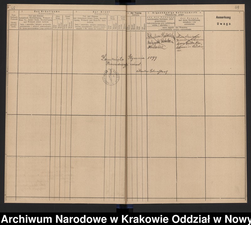 image.from.unit.number "Księga małżeństw"