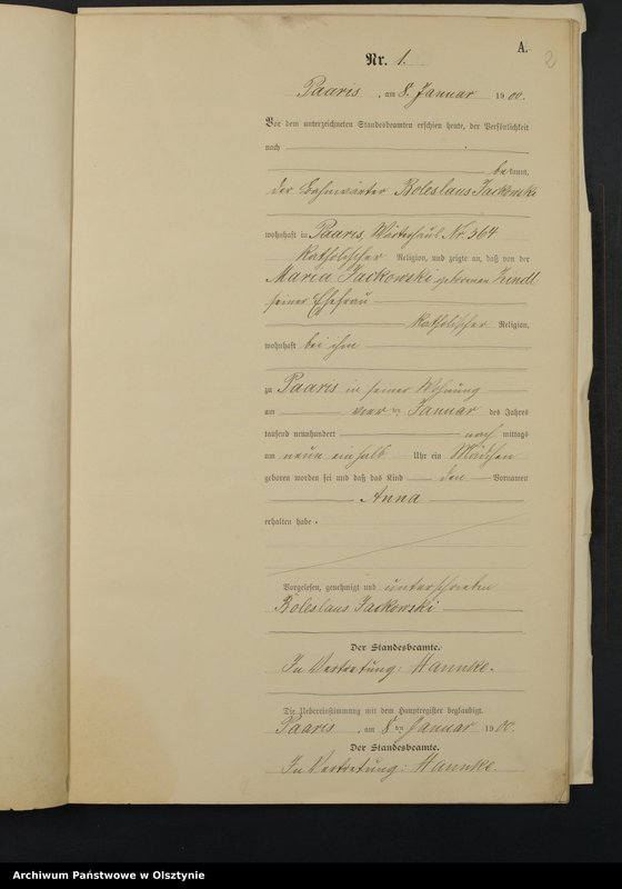 image.from.unit.number "Geburts-Neben-Register Nr 1 - 28 i 41"