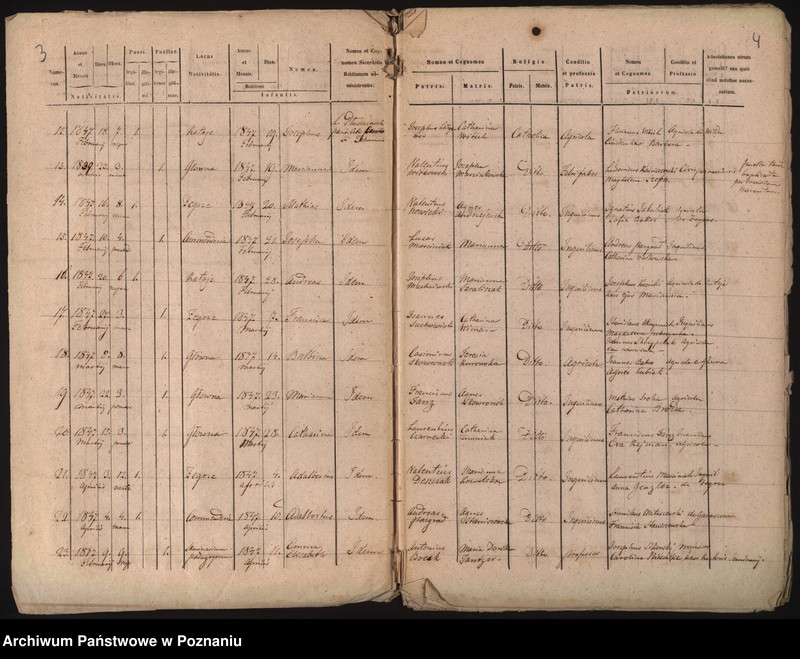 Obraz 4 z jednostki "Księga urodzeń, małżeństw i zgonów"