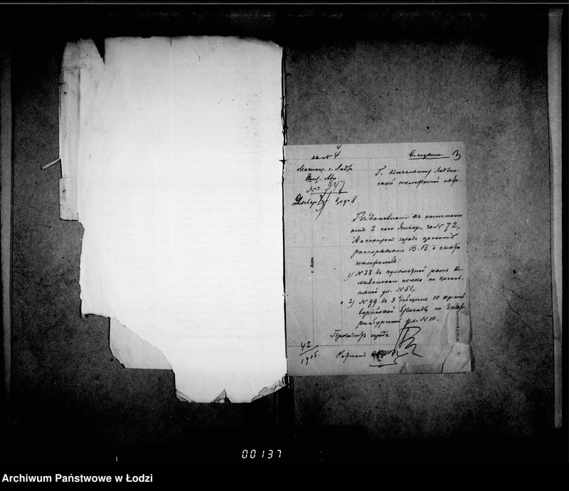 Obraz 8 z jednostki "Ob raschodach na soderžanije vojsk pribyvšich v gor. Lodz usilenija ochrany goroda. Čast 5"