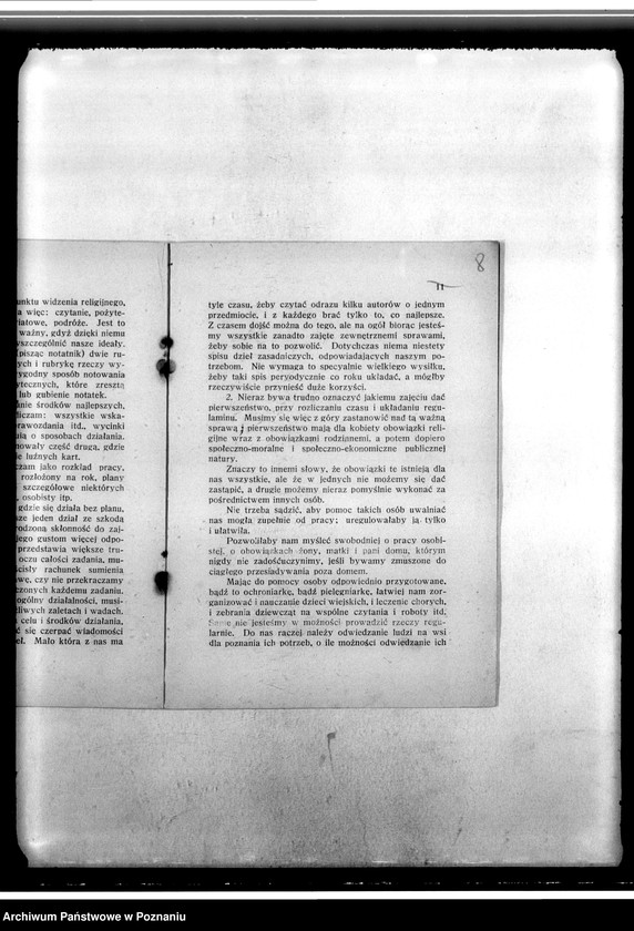 Obraz 12 z jednostki "Związek Pań Domu. I Instytut Gospodarstwa Domowego - Sekcja ogrodnicza. Stosunki z Izbą Rolniczą. Dział ekonomiczny. Sprawy programowe. Sprawy różne -m.in. korespondencja przewodniczącej Towarzystwa Ludwiki Żółtowskiej z Czacza"