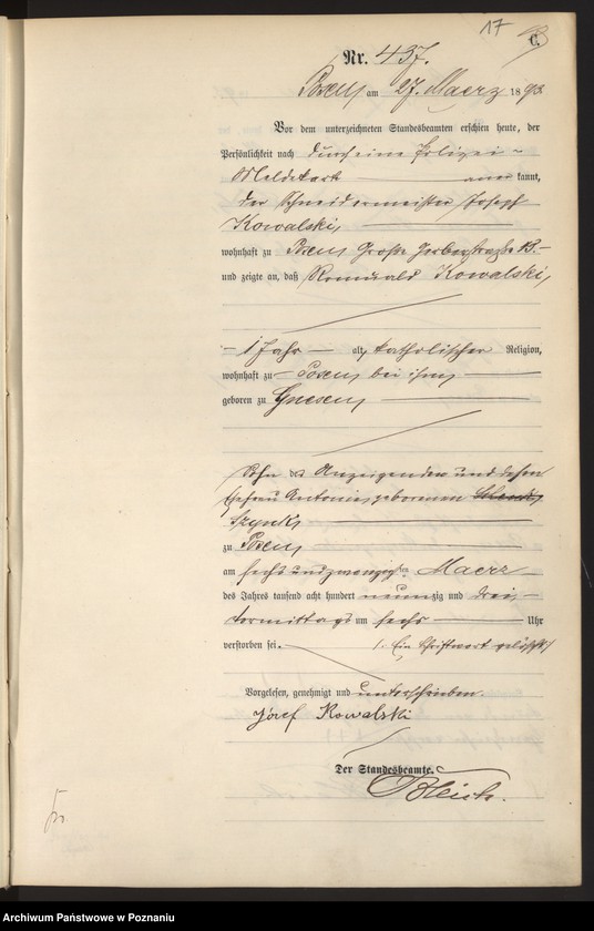 Obraz 20 z jednostki "Księga zgonów t. II"