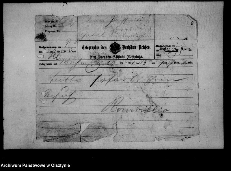 image.from.unit.number "/Korrespondenz des Rittmeisters Roon- pressentin mit Klaus Gf. Hahn/"