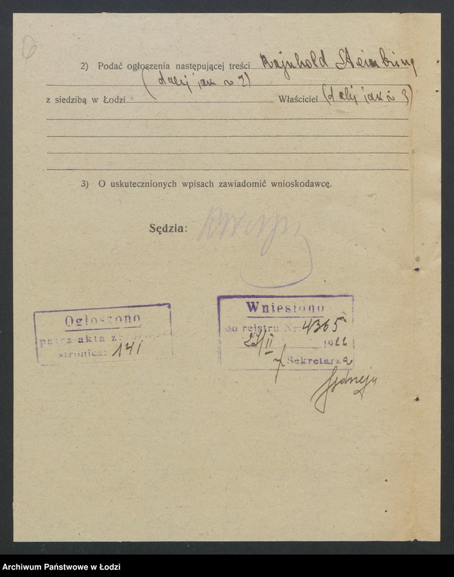 Obraz 8 z jednostki "Rajnchold Sztajnbring - sklep kolonialny"