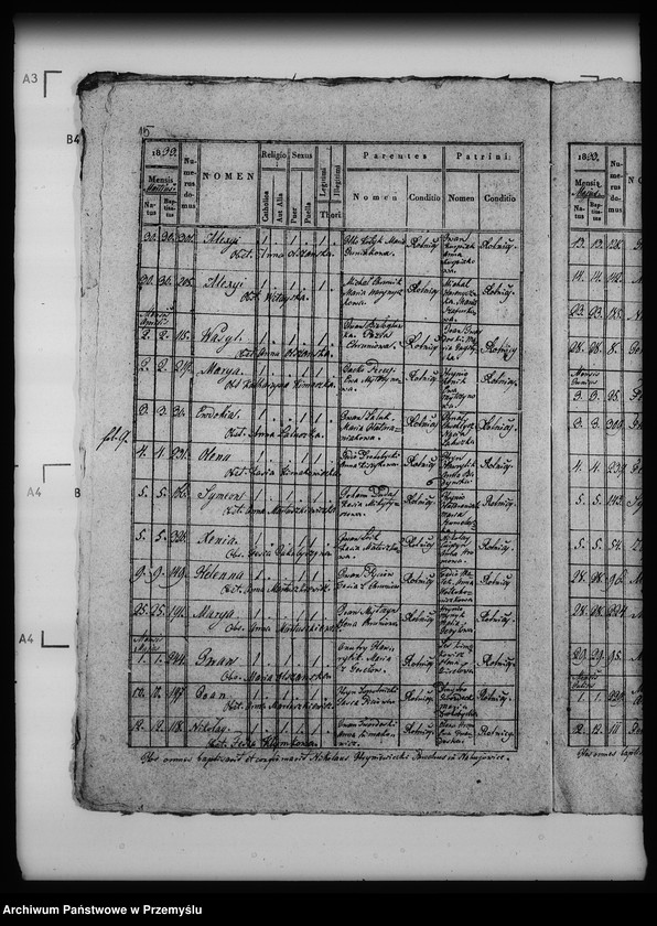 Obraz 19 z jednostki "[Kopie ksiąg metrykalnych parafii Nahujowice (dekanat Drohobycz)]"