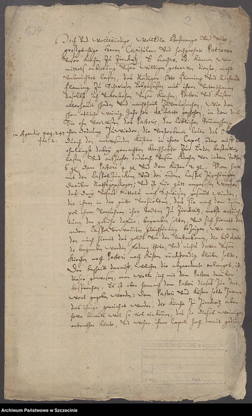 image.from.unit.number "Kirche zu Zirkwitz [Cerkwica]."