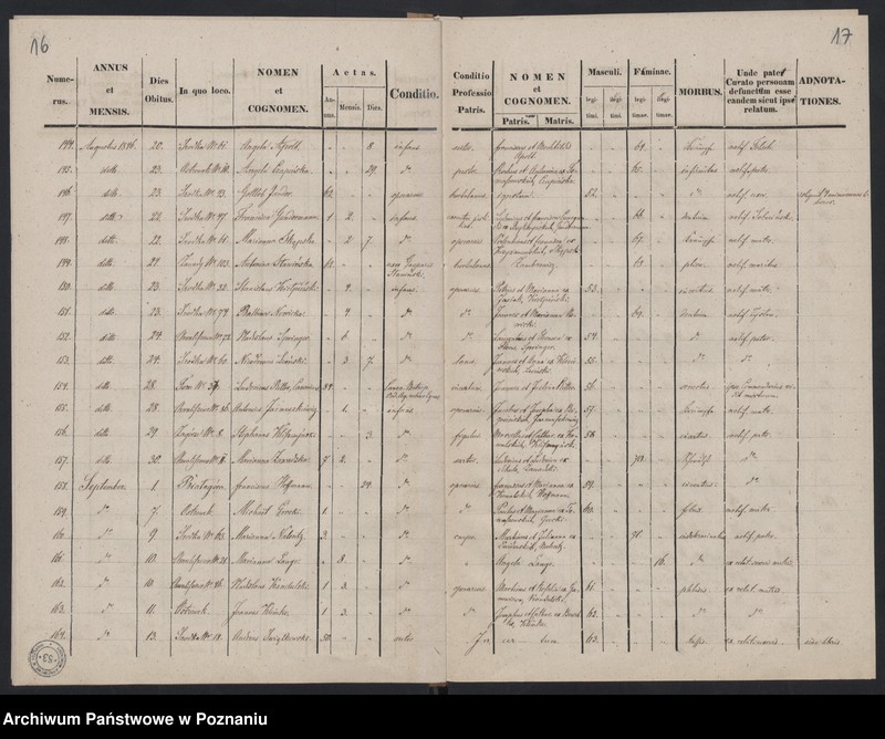Obraz 11 z jednostki "Księga zgonów"