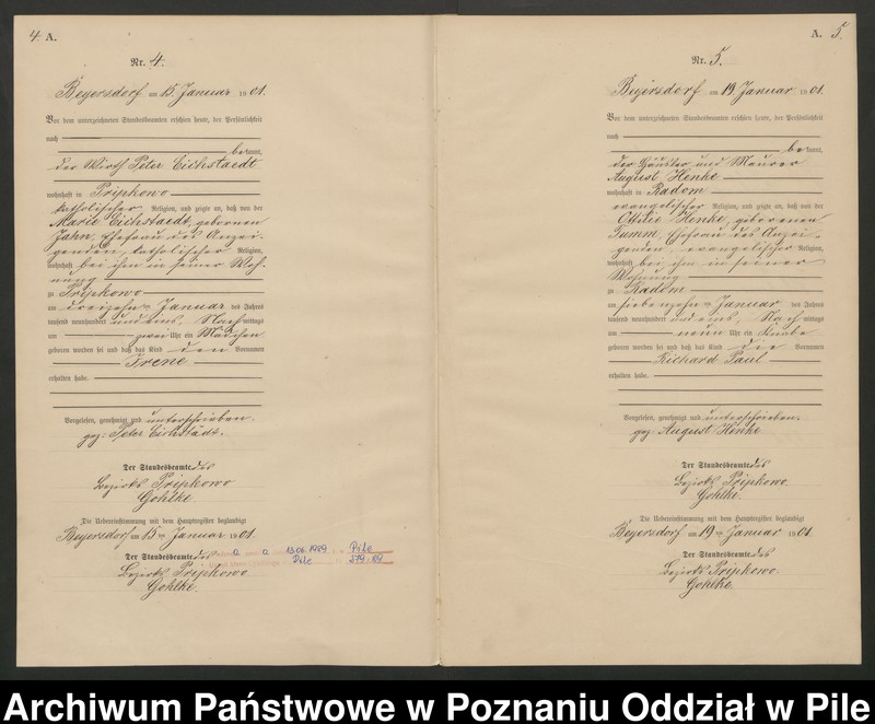 Obraz 5 z jednostki "Księga urodzeń"