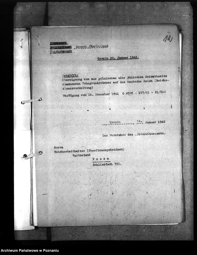 Obraz 16 z jednostki "Przejmowanie gruntów na rzecz Trzeciej Rzeszy"