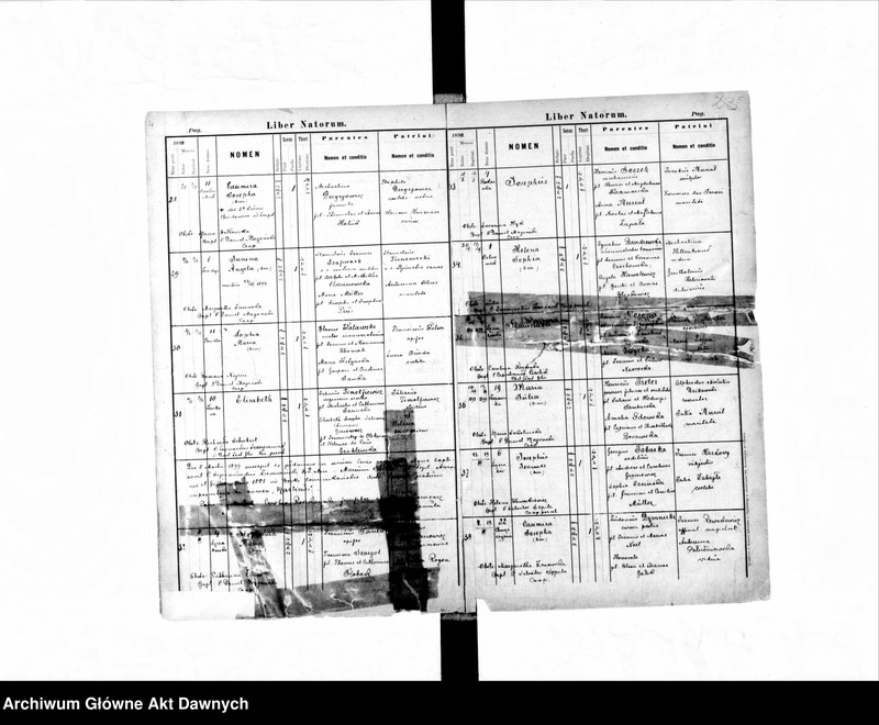 image.from.unit.number "Parafia: Lwów, parafia św. Andrzeja. Dekanat: Lwów. Księga metrykalna urodzeń, ślubów i zgonów dla całej parafii."