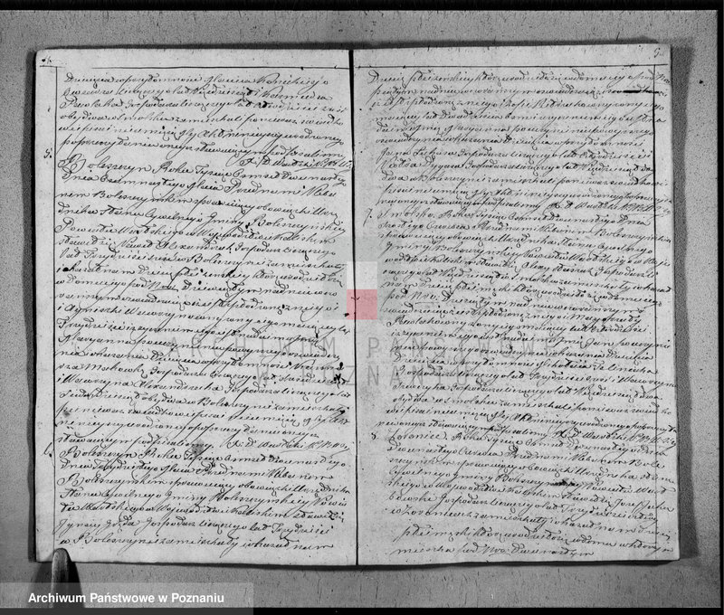 Obraz z jednostki "Akta urodzonych"