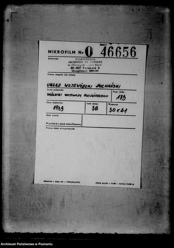 Obraz 2 z jednostki "/Okólniki wojewody poznańskiego/"