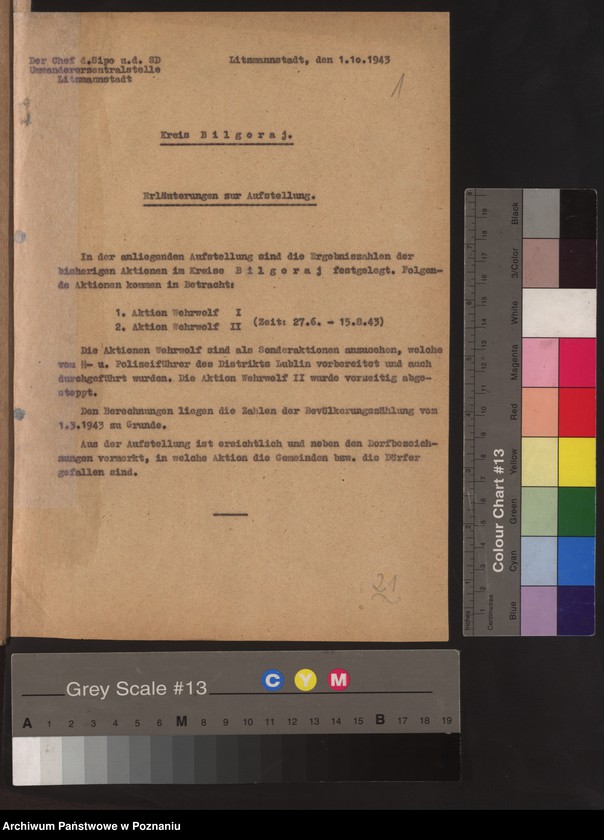 Obraz 4 z jednostki "[Akcja wysiedlania Polaków w powiecie biłgorajskim i zamojskim]"