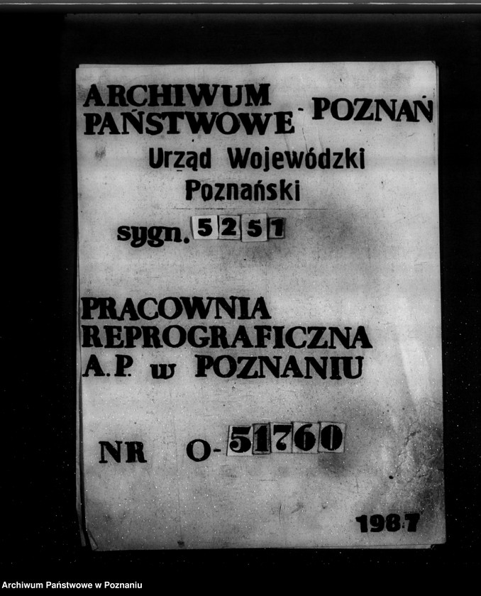 Obraz 1 z jednostki "Kwestionariusz Elektrowni Miejskiej w Rawiczu"