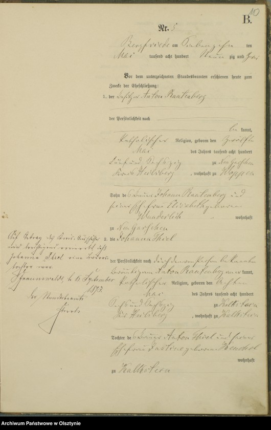 image.from.unit.number "Heiraths-Haupt-Register Nr 1 - 11"