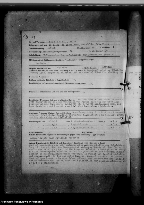 Obraz 8 z jednostki "Abordnung von Beamten"