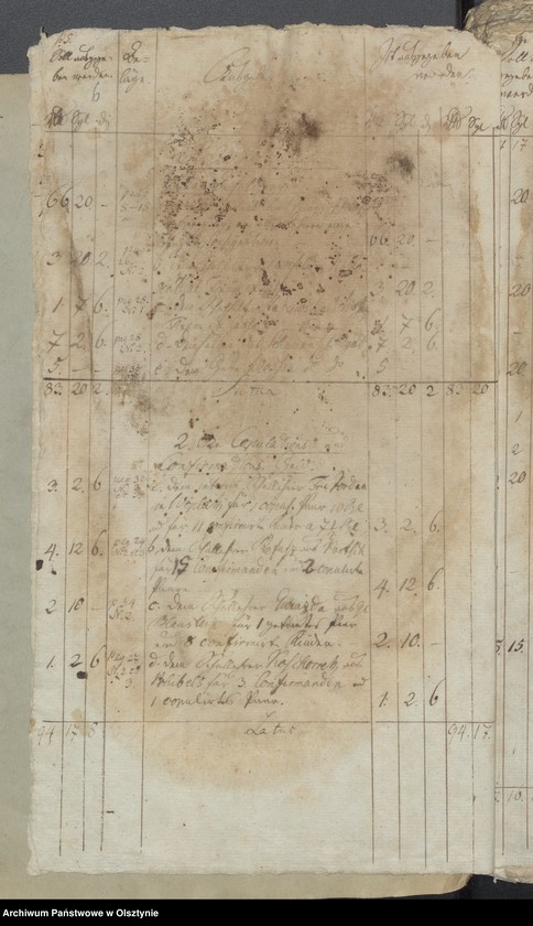 image.from.unit.number "Schwarzsteinsche Schul-Cassen Rechnung"