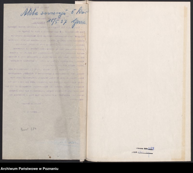 Obraz 11 z jednostki "Niszczewice, powiat Inowrocław - akta koła."