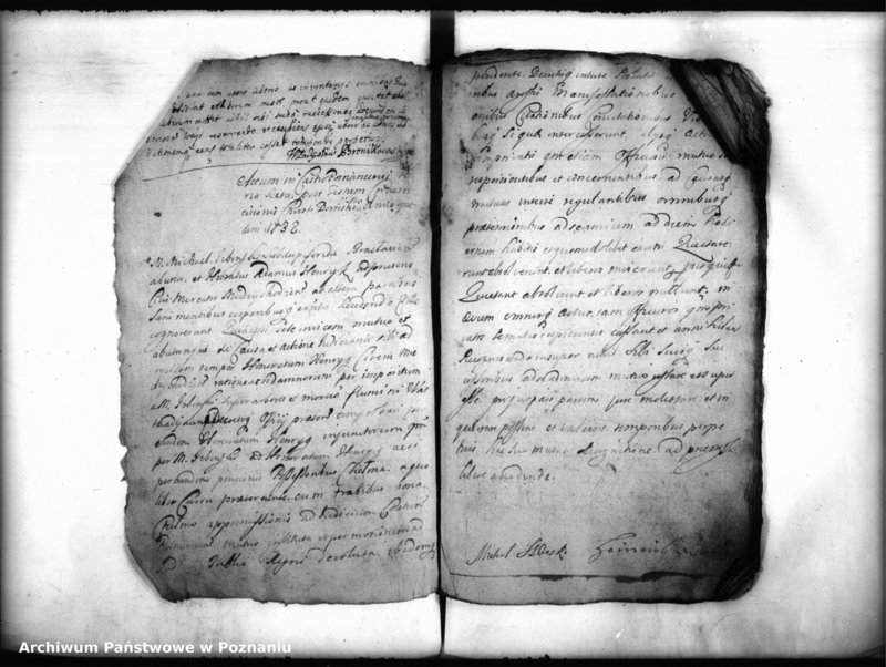 Obraz 6 z jednostki "Inscriptiones, resignationes [protocollon]"