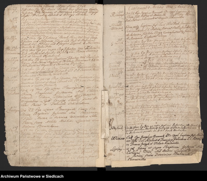 image.from.unit.number "Akta urodzenia od roku 1781 do 1800 w parafii Zbuczyn"