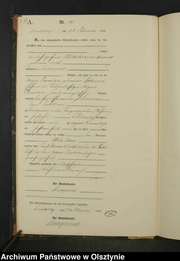 image.from.team "Urząd Stanu Cywilnego w Górowie Iławeckim - obwód wiejski"