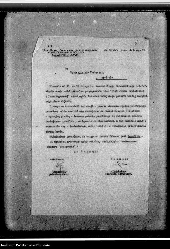 Obraz 10 z jednostki "Korespondencja: okólniki Poznańskiego Okręgu Wojewódzkiego. Sprawozdania z objazdu autokina. Szkice rysunkowe na plansze propagandowe"