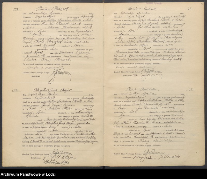 Obraz 9 z jednostki "Akta zgonów"