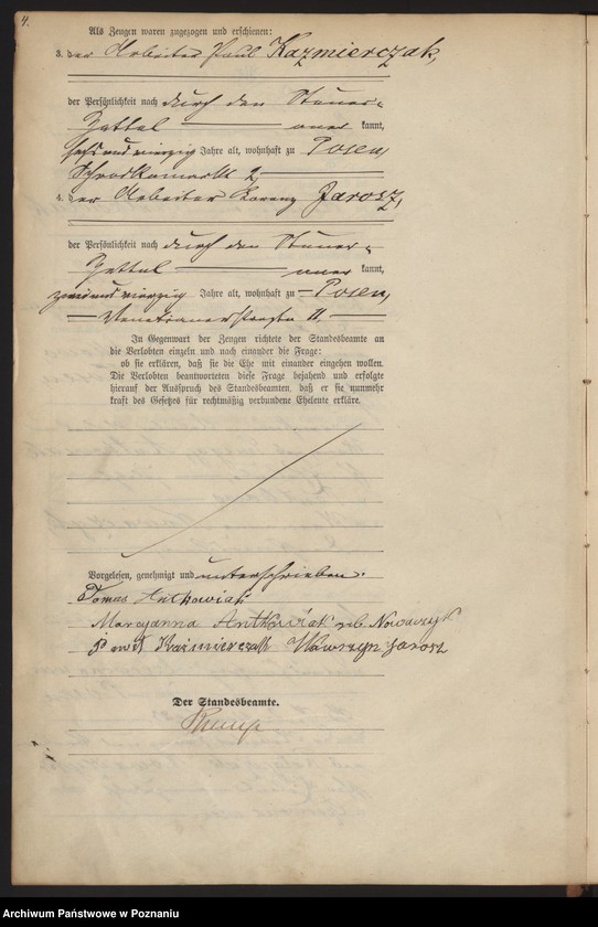 Obraz 7 z jednostki "Księga małżeństw t. I"