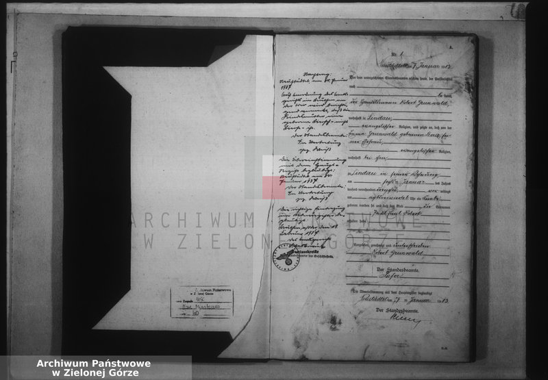 image.from.unit.number "Geburts-Haupt-Register 1913 vol. I No. 1 bis 83"