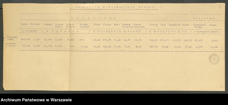 image.from.collection.number "Odbudowa Warszawy - Rejon dzielnicy Żoliborz - Piaski"