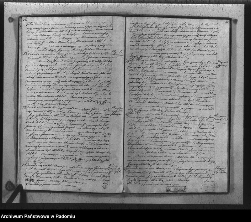 image.from.unit.number "Duplikat akt religijno-cywilnych urodzonych, zaślubionych i zeyścia służący na rok 1837 parafii Brzóza"