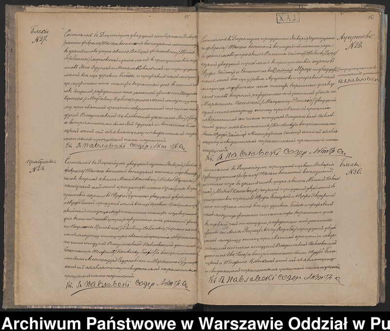 image.from.unit.number "Akta urodzeń, małżeństw i zgonów"