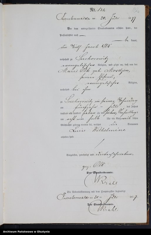 image.from.team "Urząd Stanu Cywilnego w Księżym Lasku pow. szczycieński"
