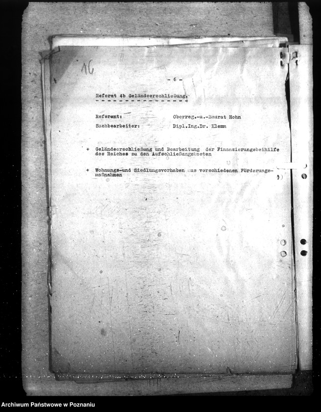 Obraz 20 z jednostki "Organisation und Aufgabenbereich des Wohnungs - und Siedlugsamts"