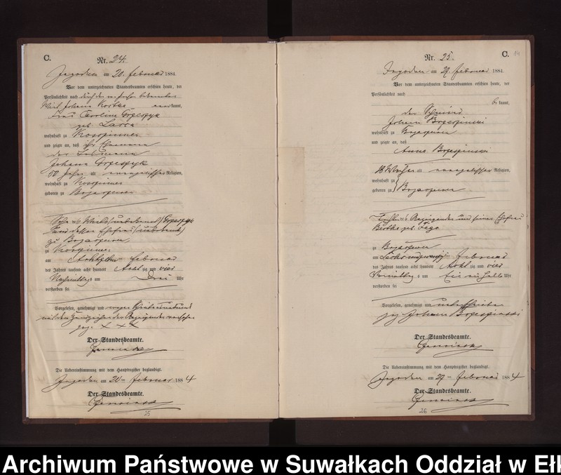 image.from.unit.number "Sterbe-Neben-Register des Preussischen Standes-Amtes Rydzewen Kreis Loetzen"