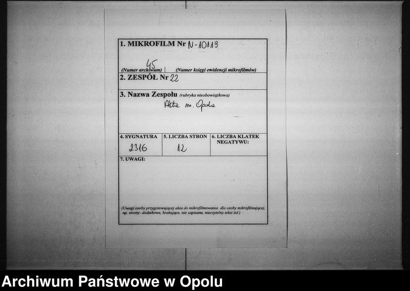 Obraz 2 z jednostki "Acta des Magistrats zu Oppeln betreffend den Treidelsteig auf der Fischerei Vol: II"