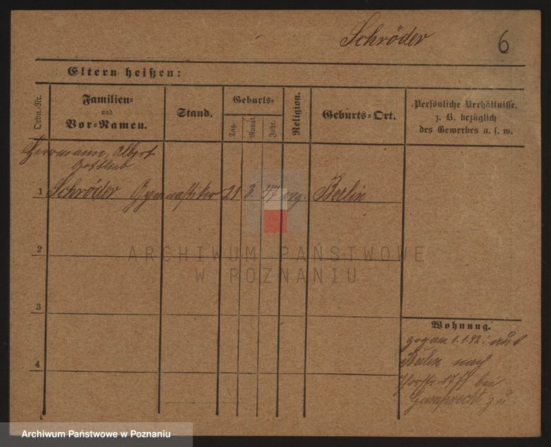 Obraz 15 z jednostki "Szreder (Schrö...) (samotni mężczyźni i kobiety) - Szrof"