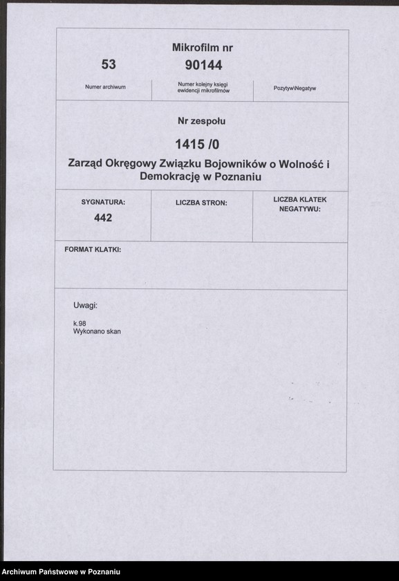 Obraz 5 z jednostki "Życiorysy powstańców wielkopolskich: Ł."