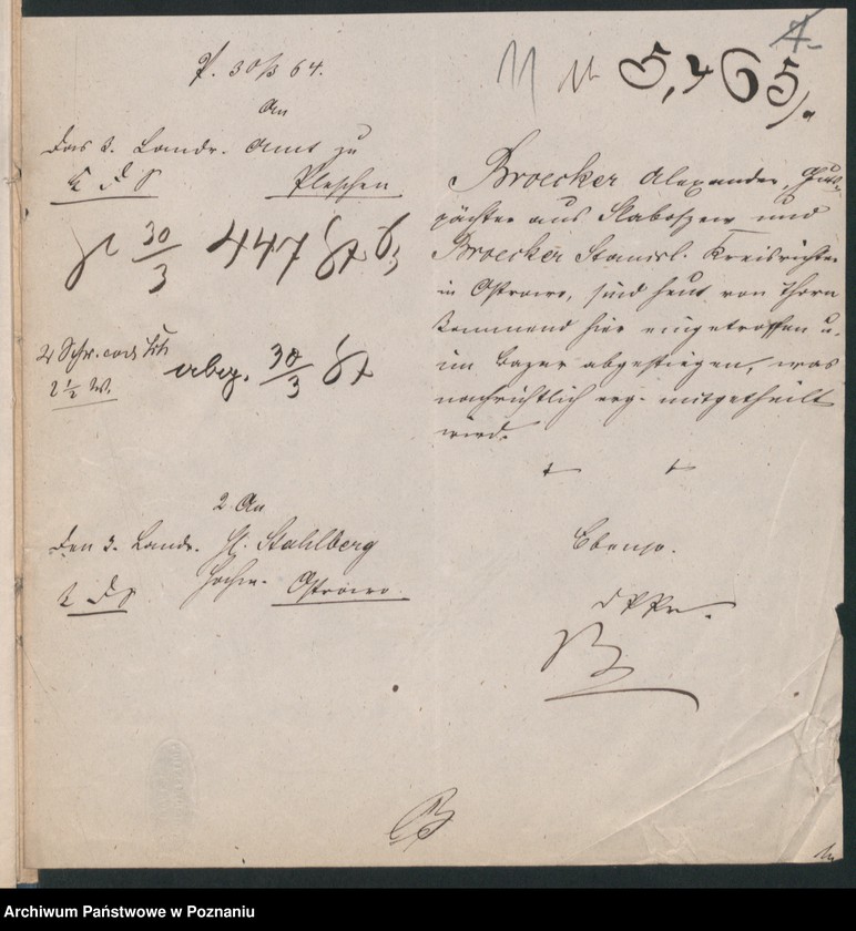 Obraz 16 z jednostki "A. betr. Max und Anton von Broecker"