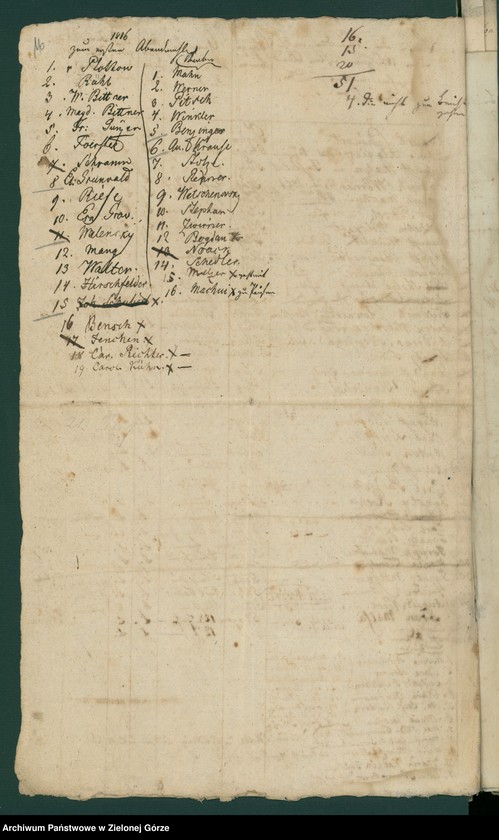 image.from.unit.number "Alljähriges Verzeichniß der Kinder, welche zum ersten Hl. Abendmahle gegengen sind, bei hiesieger Stadtpfarrkirche [Wykaz dzieci mających przystąpić do pierszej komunii św. w parafii p. w. św. Mikołaja w Głogowie]"