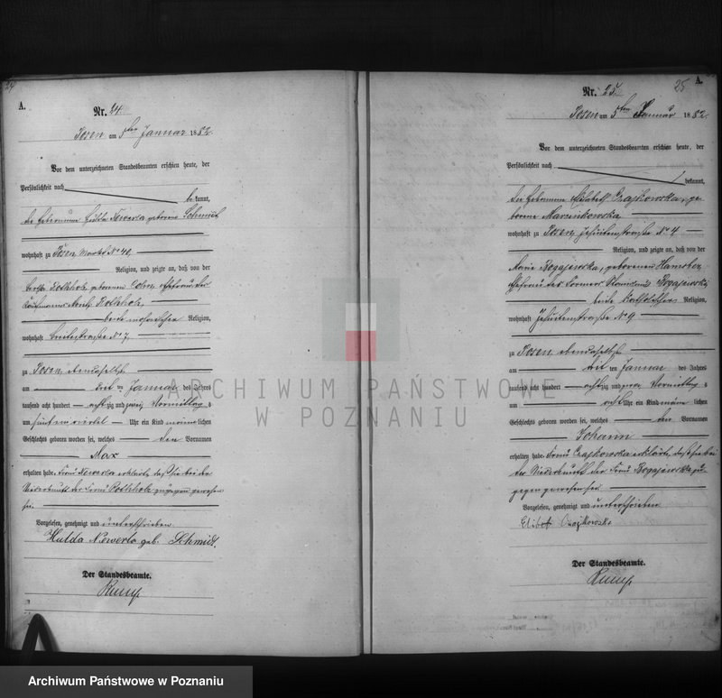 image.from.unit.number "Księga urodzeń t. I"