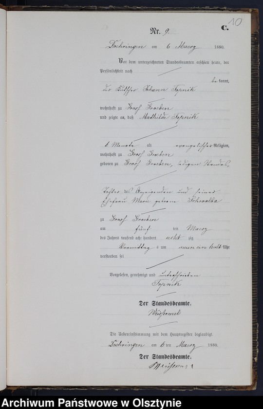 image.from.unit.number "Sterbe-Neben-Register Nr 1 - 58"